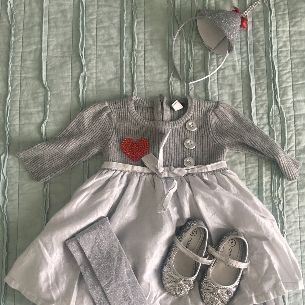 Wizard of oz Little Tin Girl Costume 2T